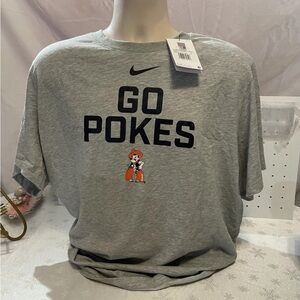 Nike Dri-Fit Gray The Nike Tee Go Pokes OSU T-Shirt